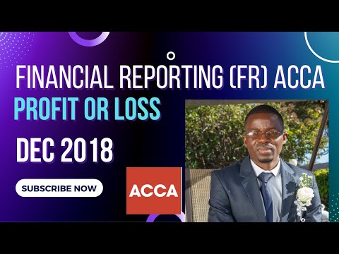 Duggan Co | Statement of Profit or Loss | Financial Reporting FR | Dec 2018 | ACCA - Part (a)