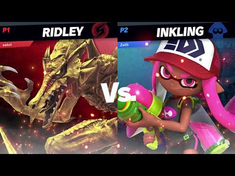Selot (Captain Falcon/Ridley) vs Zeth (Mario/Inkling) - UBS3