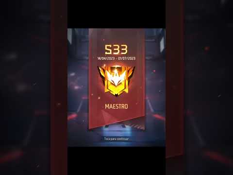 ¿A QUÉ RANGO TE BAJAN SI ERES MAESTRO EN BR CLASIFICATORIA EN FREE FIRE? #jair11 #freefire