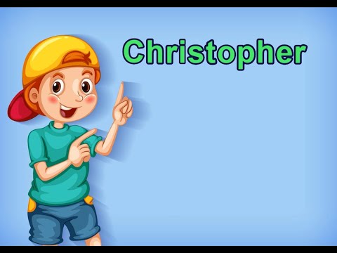 How to Pronounce Christopher