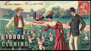 Repopulation Postcards : CABBAGE PATCH KIDS / 1800s Cloning / Babylon Babies