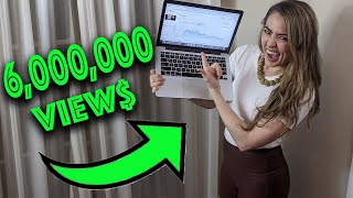 This is How Much YouTube Paid Me For a 6 Million View Video from Las Vegas!