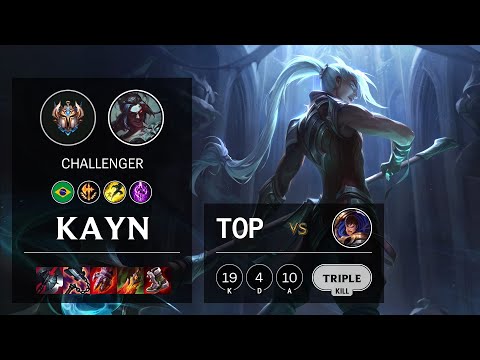 Kayn Top vs Garen - BR Challenger Patch 10.23