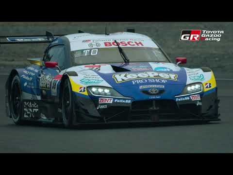 スーパーGT ToyogaGazooRacing　岡山オフィシャルテストハイライト動画