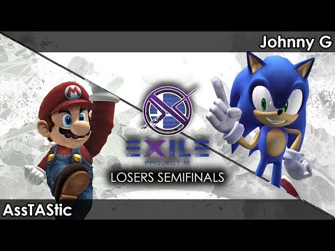 Project M: KoF | AssTAStic (Mario) V Self | Johnny G (Sonic) - Exile 101 Tournament SSBPM