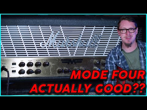 Marshall MF350 Mode Four 350-Watt Hybrid Guitar Amp Head 2000s - Black image 15