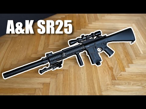 I Built The ENDGAME Airsoft DMR - A&K SR25 AEG