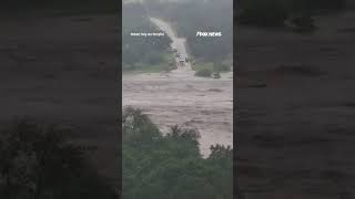 STUNNING timelapse of devastating Texas flood #shorts #foxnews #news #us #fox #texas