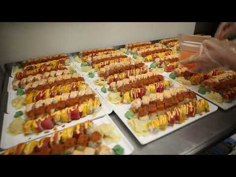 Greenfish Catering at Nestldown