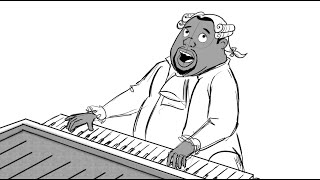 Biz Markie - Alone Again (storyboard animatic segment)