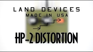 Video thumbnail for Land Devices HP-2 Harmonic Percolator Distortion by Pedal of the Day