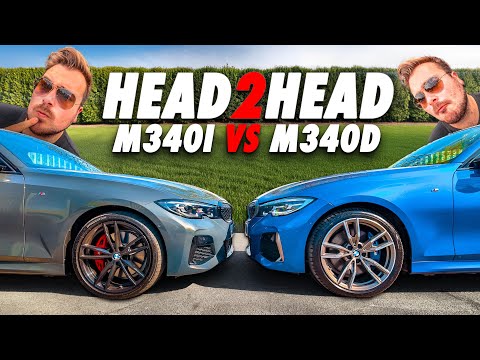 BMW M340i VS BMW M340d // Diesel vs Petrol! REVIEW *POV*