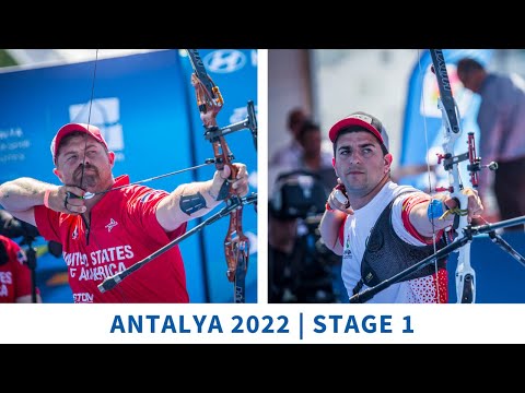 Brady Ellison v Miguel Alvarino Garcia – recurve men semifinal | Antalya 2022 World Cup S1