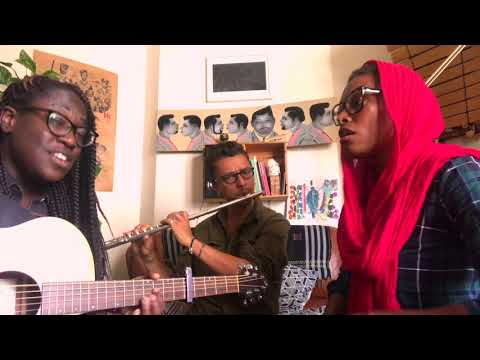 Mélissa Laveaux - "Kouzen" jam acoustique feat Sandra Nkake + Ji Drû