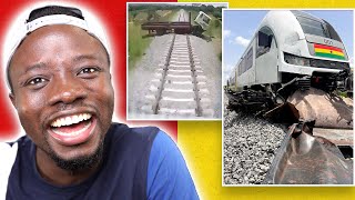 Ghana Train Crash, video of How it happened, Driver Ja!led & more