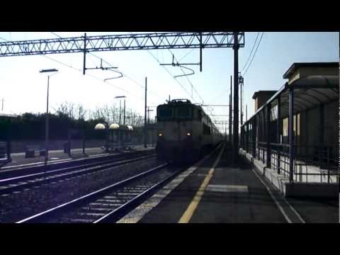 ICN trainato da 1 caimano in transito a Torricola