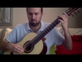 Ode To Joy (Ludwig Van Beethoven) Classical Guitar