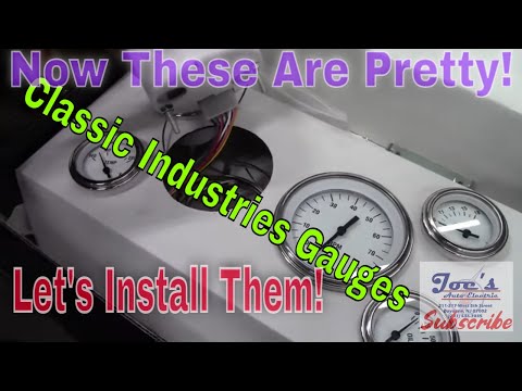 Classic Ford Mustang Gauge Installation (Classic Instruments)