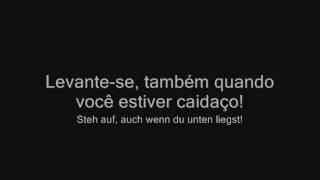 Die Toten Hosen - Steh Auf, Wenn Du Am Boden Bist (Portuguese lyrics)