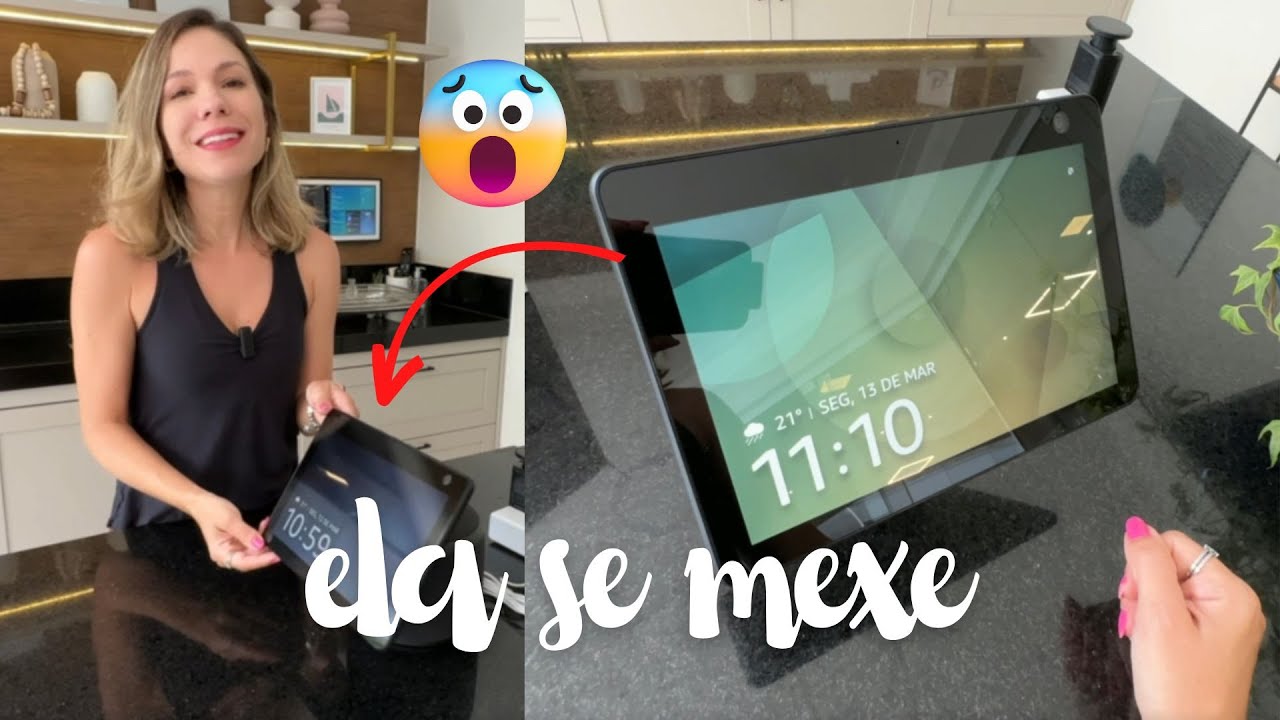 ECHO SHOW 10 - A MELHOR ALEXA PARA A SUA COZINHA