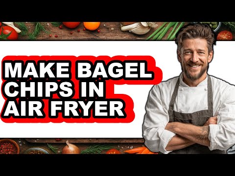 Air Fryer Bagel Chips