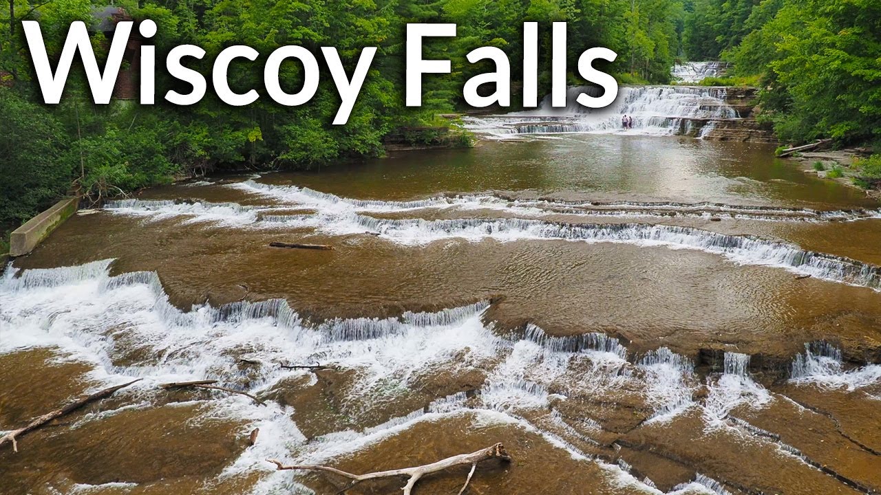 Wiscoy Falls New York Nature, Waterfalls, Lakes, and Trails