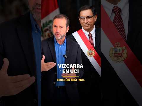 Expresidente Martín Vizcarra ingresó a la unidad de cuidados intensivos 🚨🏥 #shorts