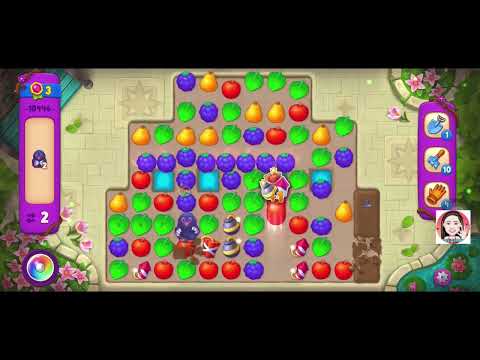 Gardenscapes Level HD 10446 *￼no boosters * ✅/5. Hard Level (Took 6 attempts)