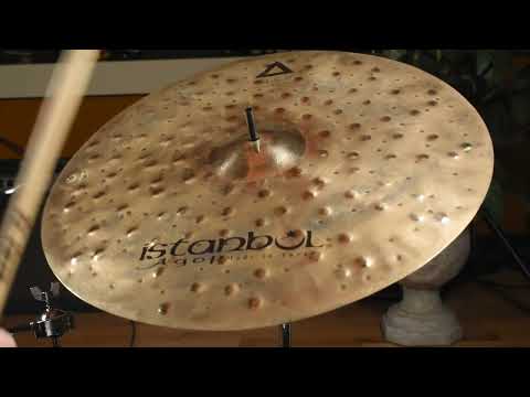 22" Istanbul Agop Xist Dry Dark Brilliant Crash Cymbal 1772g *Video Demo* Bild 9