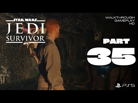 STAR WARS Jedi: Survivor - Part 35 - Walkthrough Gameplay PS5 HD