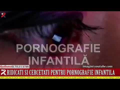 Ridicaţi şi cercetaţi pentru pornografie infantilă