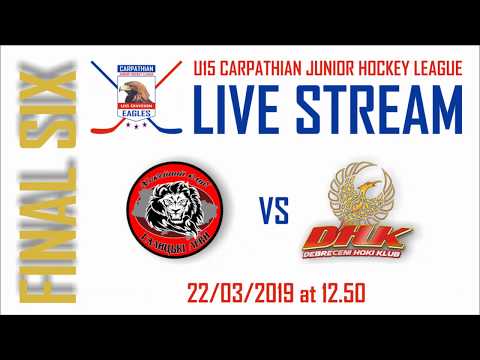CJHL U15 FINAL SIX: HK Halycké Levy Novojavorivsk - Debreceni Hoki Klub