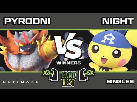 Game Nest Smash It Up: Pyroon (Incineroar) vs Night (Pichu) - Winners Round 2