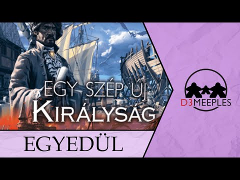 EGYSZEMÉLYES JÁTÉK: EGY SZÉP ÚJ KIRÁLYSÁG - d3meeples
