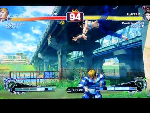 SSF4 Replay 11 Endless Battle sylintasassyn (CODY) vs DerricK-LegenD (JURI) PS3