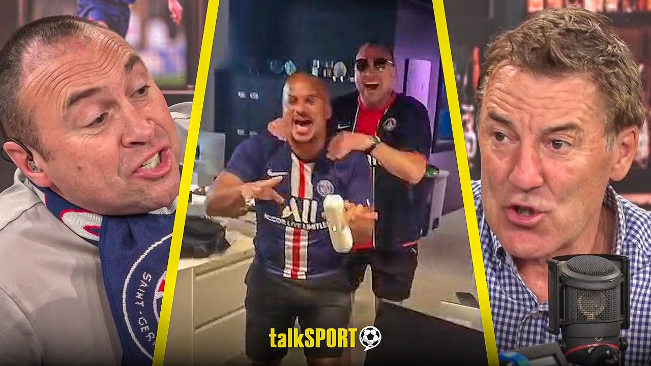 "BANG OUT OF ORDER!" Dean Saunders QUESTIONS Jason Cundy as he Wears PSG Scarf AGAIN