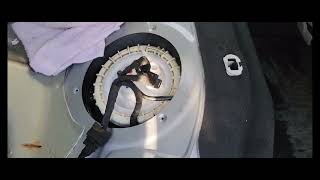 2013 Audi A4 Quattro Fuel pump assembly replacement