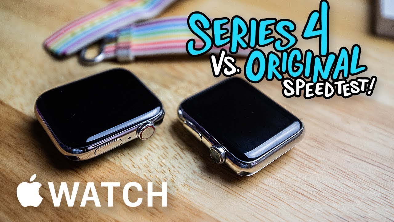 Apple Watch Speed Test: Series 4 vs. Original