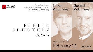 Simon and Gerard McBurney seminar \