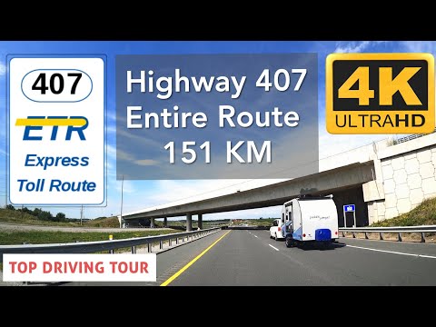 Highway 407  Express Toll Route (ETR) | The Most Expensive Toll Highway In Canada 🇨🇦