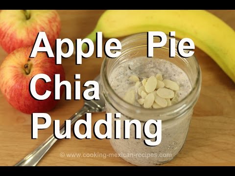 Apple Pie Chia Pudding | Rockin Robin Cooks
