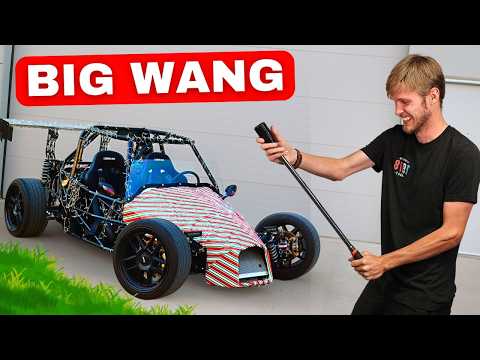 FINALLY Getting a BIG WANG - Nine Lives Racing DF Goblin Rear Wing Install!