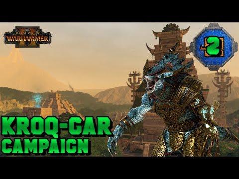 Kroq-Gar Lizardmen Mortal Empires Campaign #2 - BETRAYER | Total War: Warhammer 2