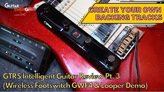 Video thumbnail for GTRS Guitar - (Wireless Footswitch GWF4 & Looper Demo) Part 3 by Guitar Emerge