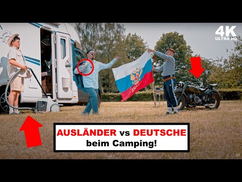 Russian, Turk & German at the campsite (comparison)