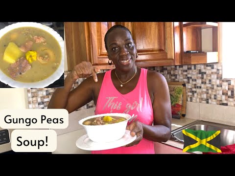 The BEST Green Gungo Soup with Pigtails Ever! | Val’s Kitchen