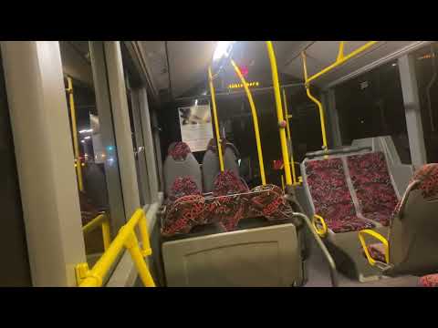 Day 0049 - 30 Seconds of Empty Bus at Night