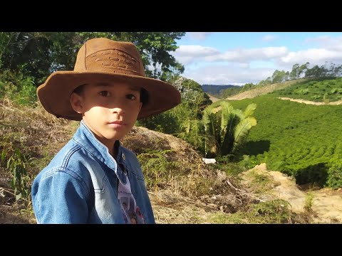 Visitando uma fazenda de café em Brejetuba/ES