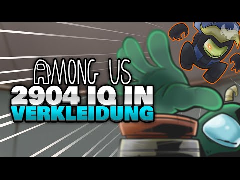 Ein 2904 IQ NINJA am BUTTON 😤 - ♠ Among Us ♠