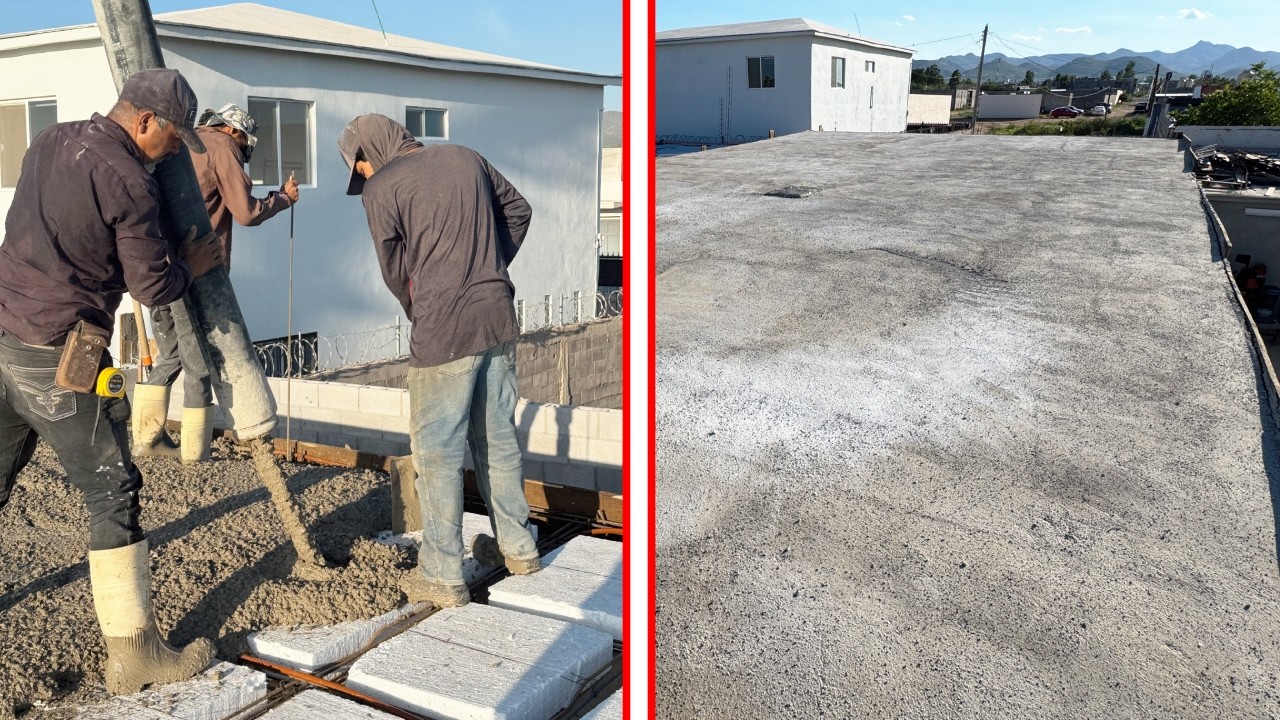 We Built a Concrete Roof for our Dream Home in Mexico